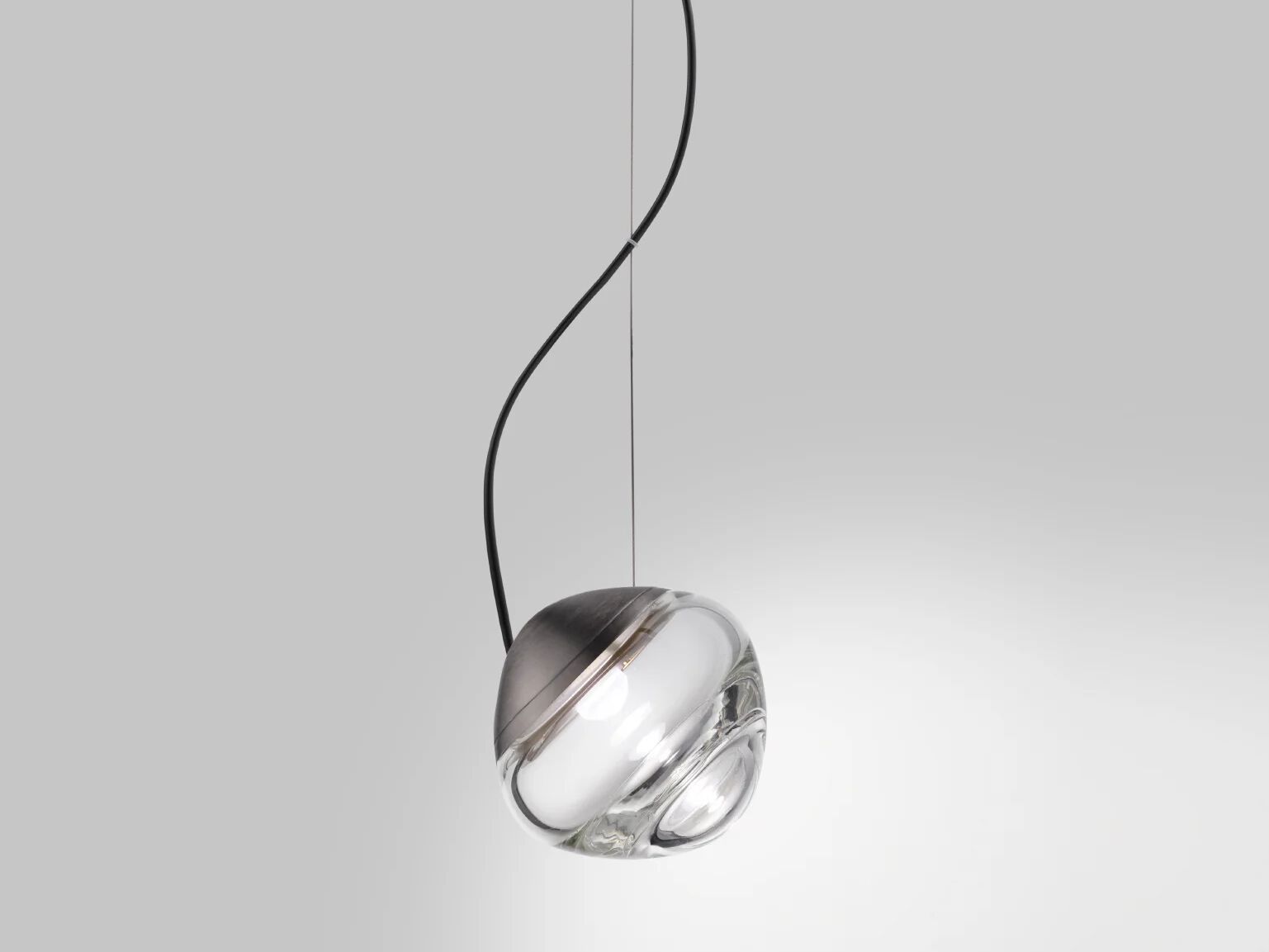 Стеклянный светодиодный подвесной светильник Vetreria Vistosi Pure ARCH-00006558