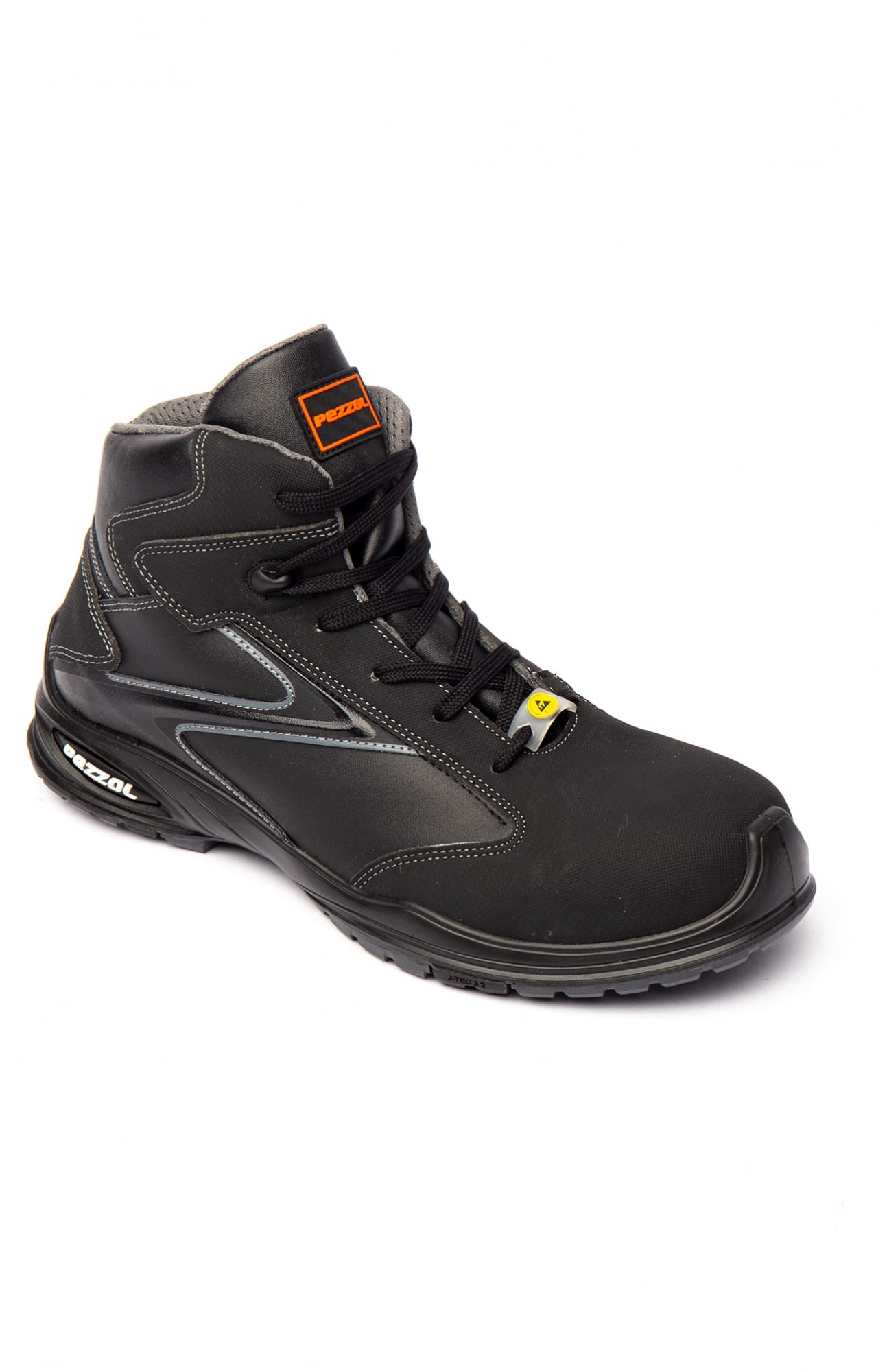 5031723 Ботинки ПЕЦЦОЛЬ ЛЕОПАРД c композитным подноском и проколозащитной прокладкой черные  Летняя обувь размер 47 Спецодежда 