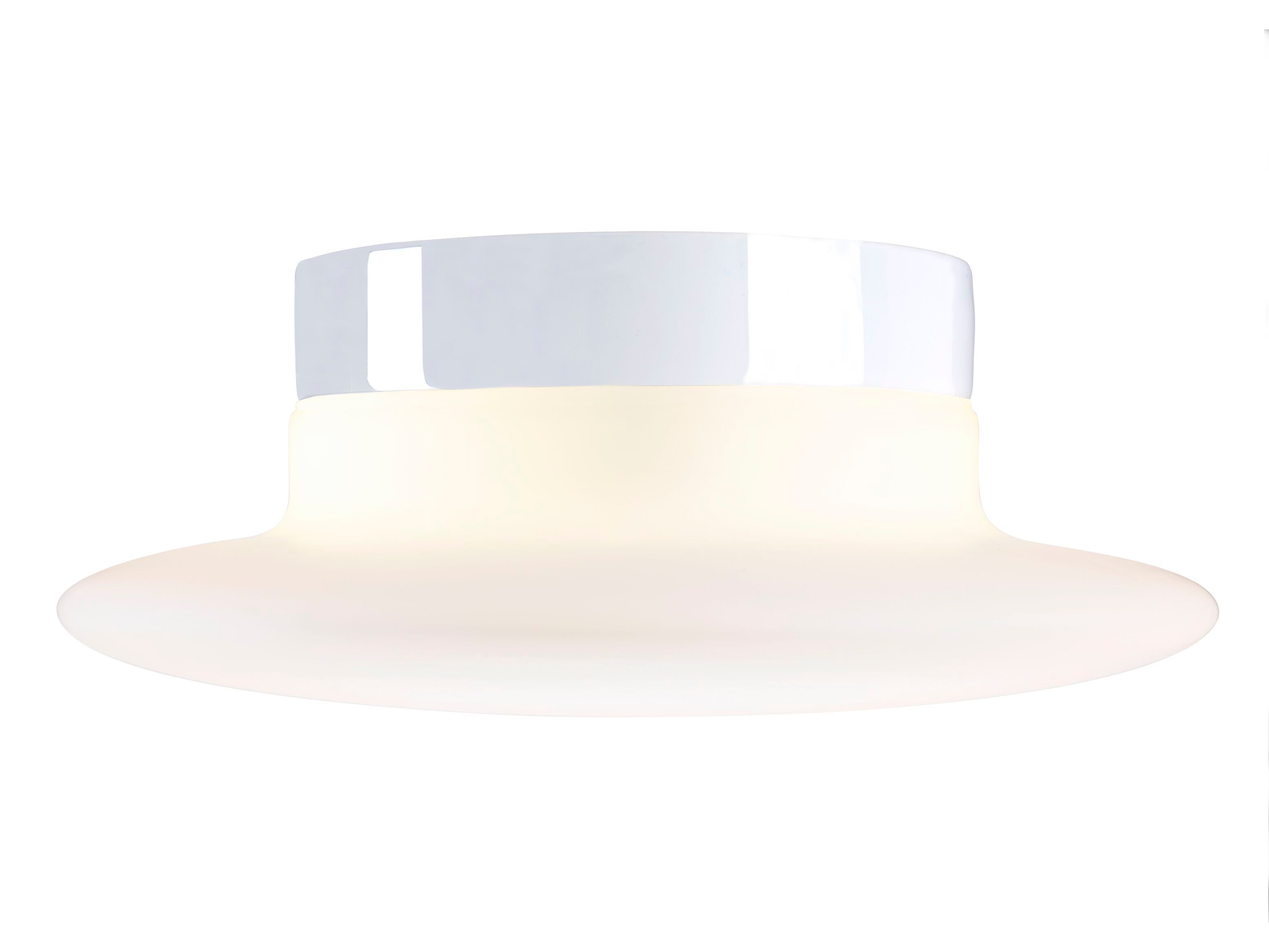 Настенный светильник / потолочный светильник из опалового стекла и фарфора Ifö Electric Aton ARCH-00065194 - Вид №2