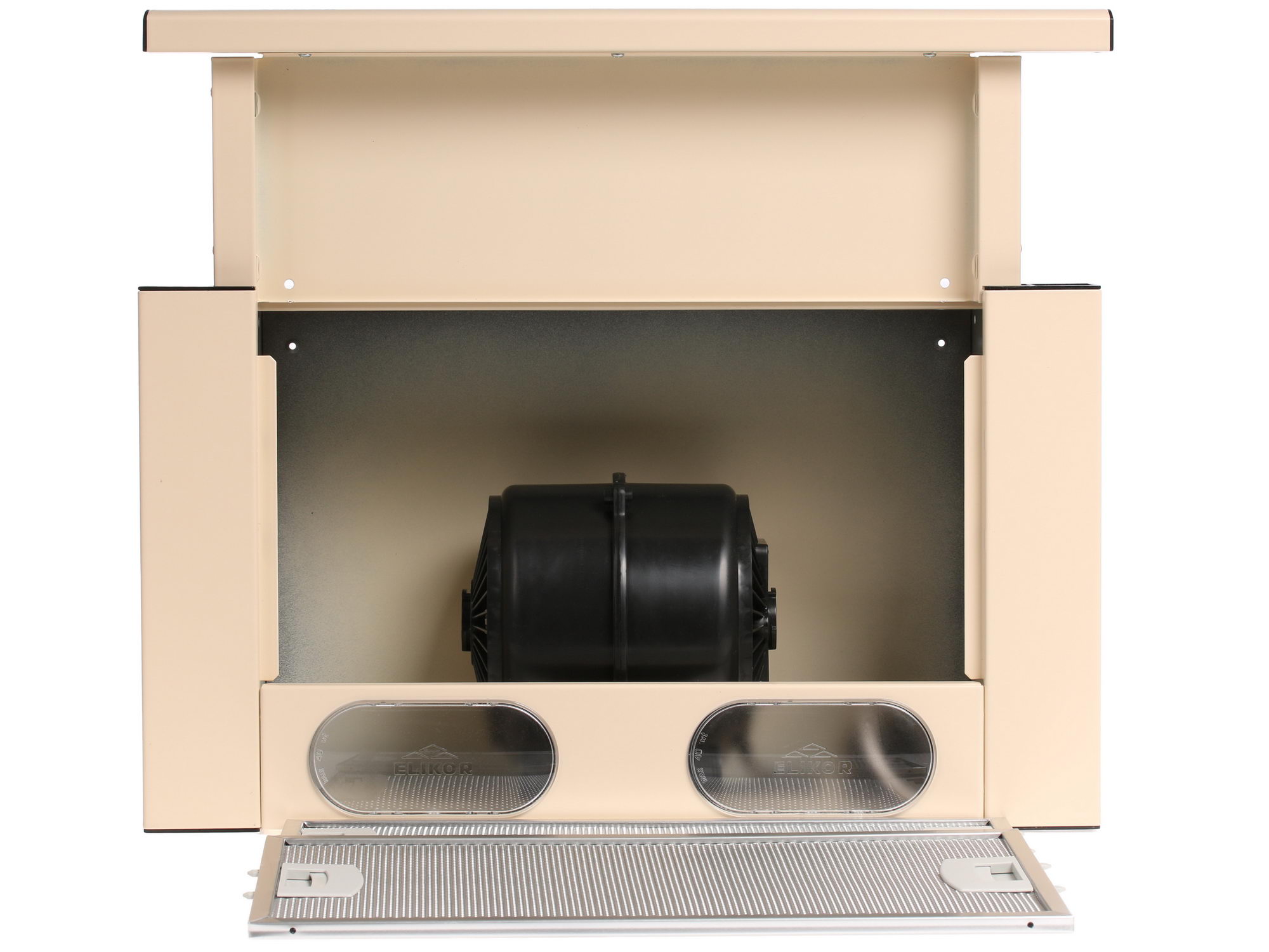 1024842 Вытяжка телескопическая ELIKOR Интегра 50П-400-В2Л бежевый/бежевый STDN-0150334 - Вид №6