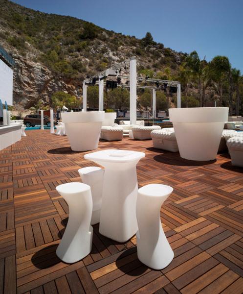 VONDOM Садовый высокий стол из полиэтилена Moma sun-id-1446128 - Вид №13