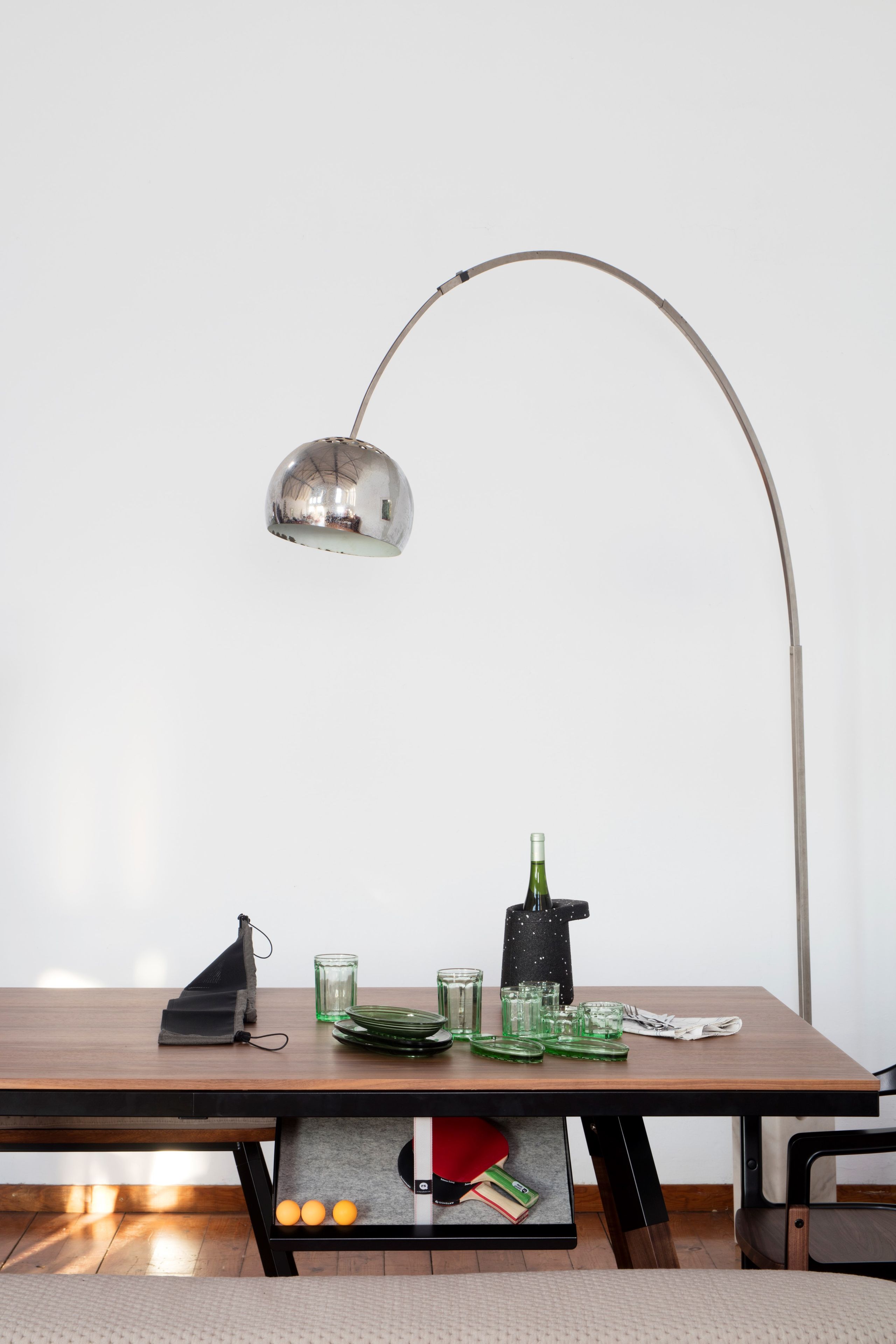 Прямоугольный стол для пинг-понга из орехового дерева RS Barcelona YOU AND ME ARCH-00146040 - Вид №5