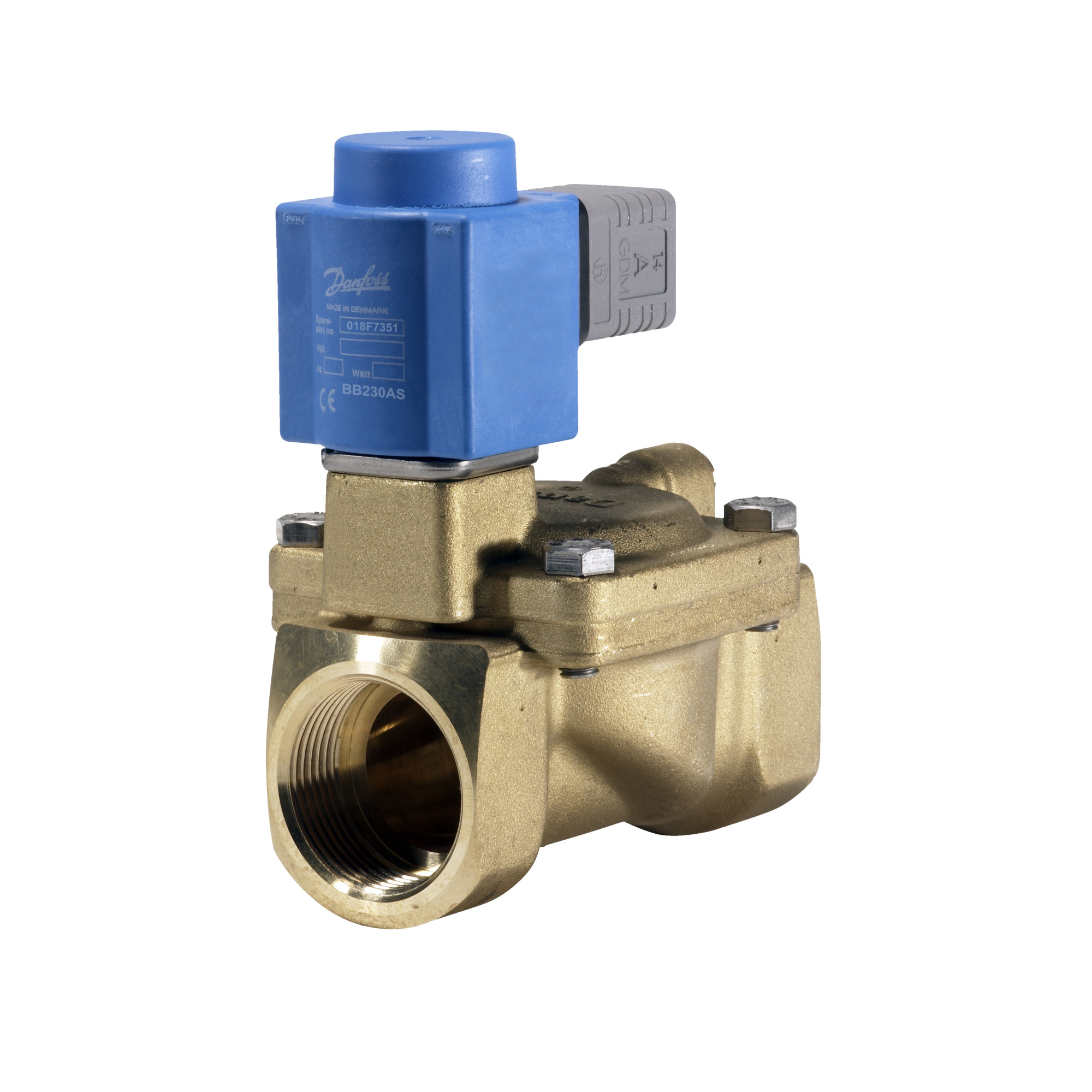 Danfoss EV220B — двухходовые электромагнитные клапаны для общей промышленности Клапан электромагнитный EV220B 032U1256  - Вид №42