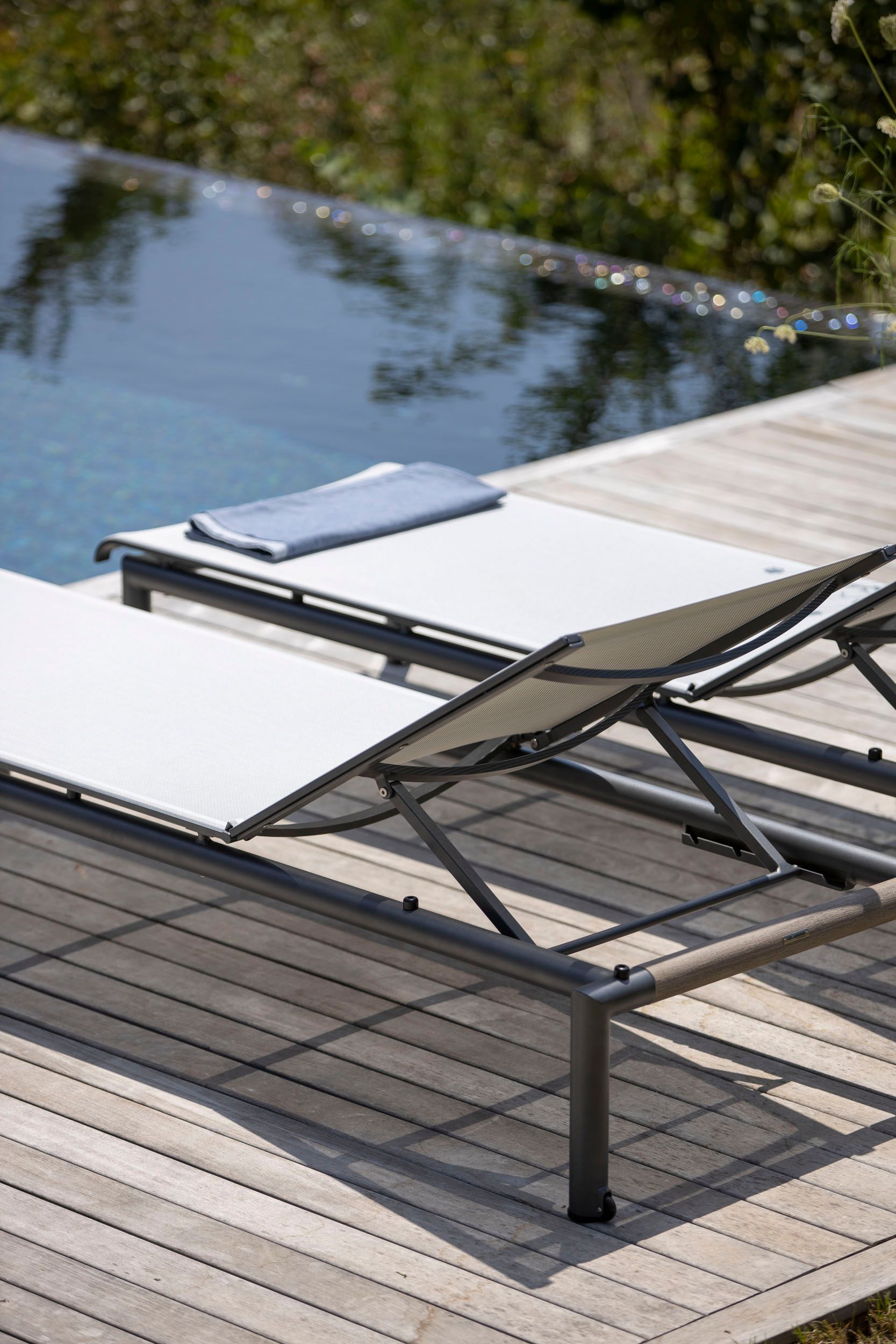 Шезлонг с откидной спинкой Les Jardins® Bastingage ARCH-00124690 - Вид №2