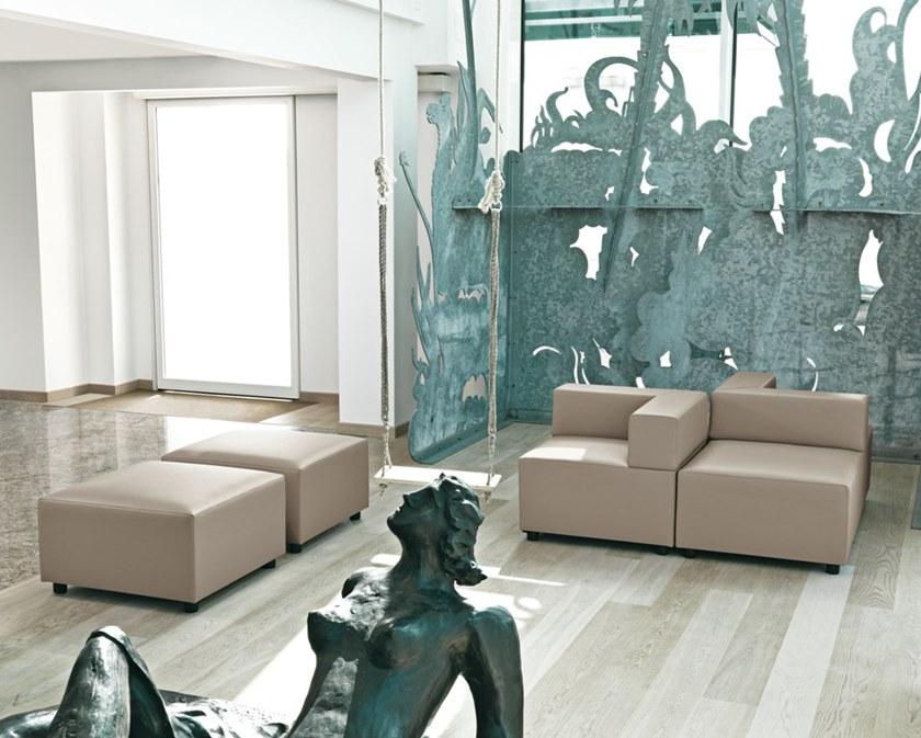 Kastel Модульное кожаное кресло Kuadra sun-id-1369259 - Вид №2