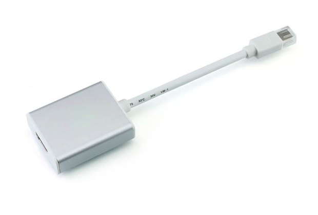 GCR-MDP2HD2 адаптер-переходник apple mini displayport 20m > hdmi 19f, Greenconnect Santreyd  - Вид №2