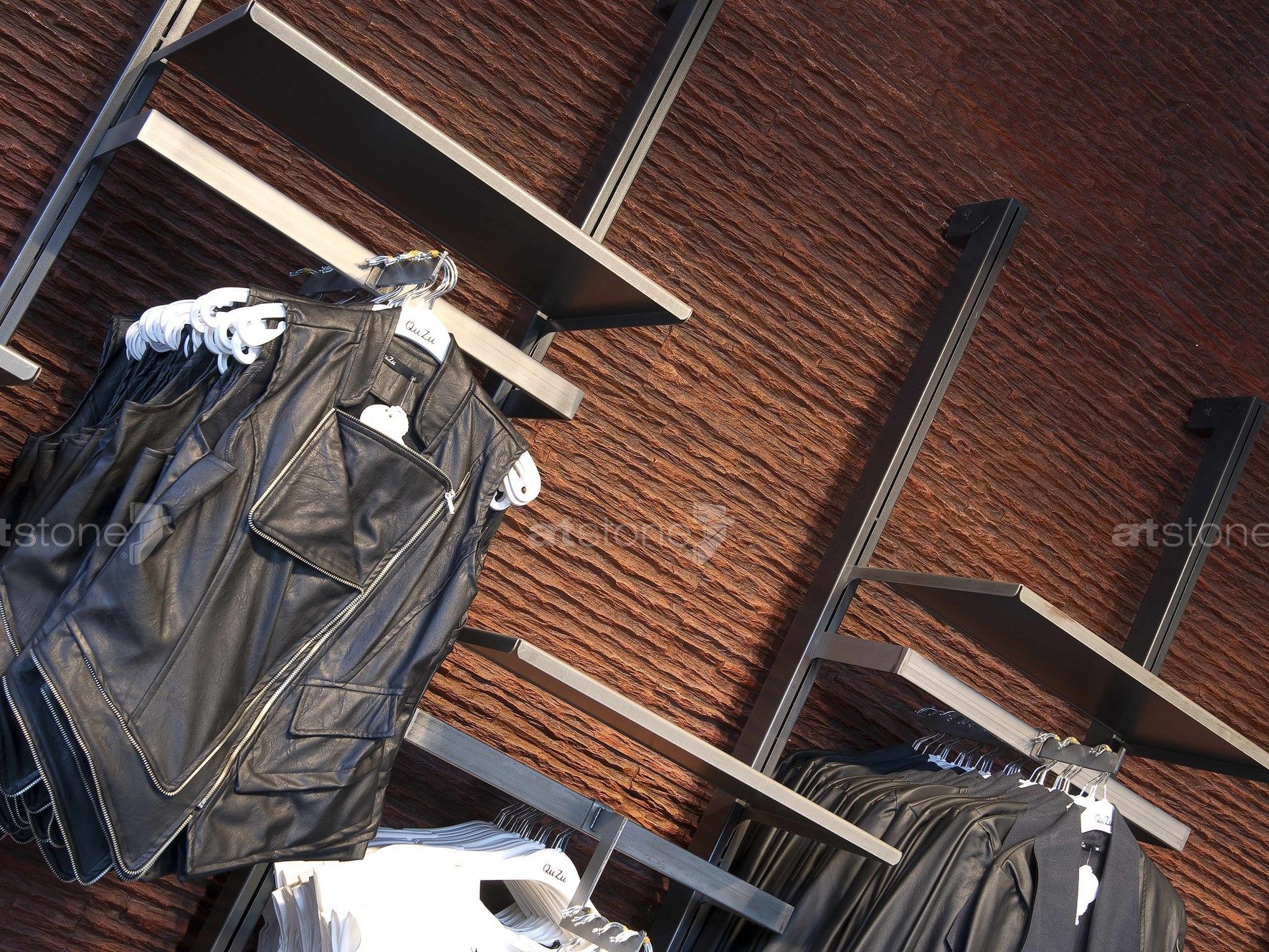 Панель с трехмерными эффектами из стекловолокна для внутреннего / наружного эффекта камня Artstone Panel Systems ZANZIBAR ARCH-00142859 - Вид №8