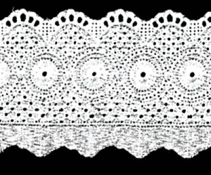 1452 Шитье 80 мм белый Gamma