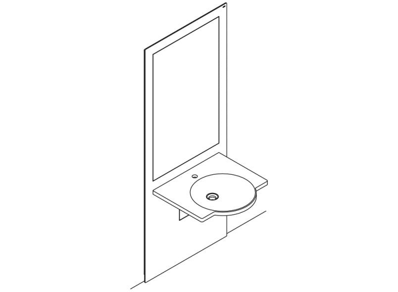 S50.01.502010 Туалетный модуль HEWI S 50 Module  - Вид №2