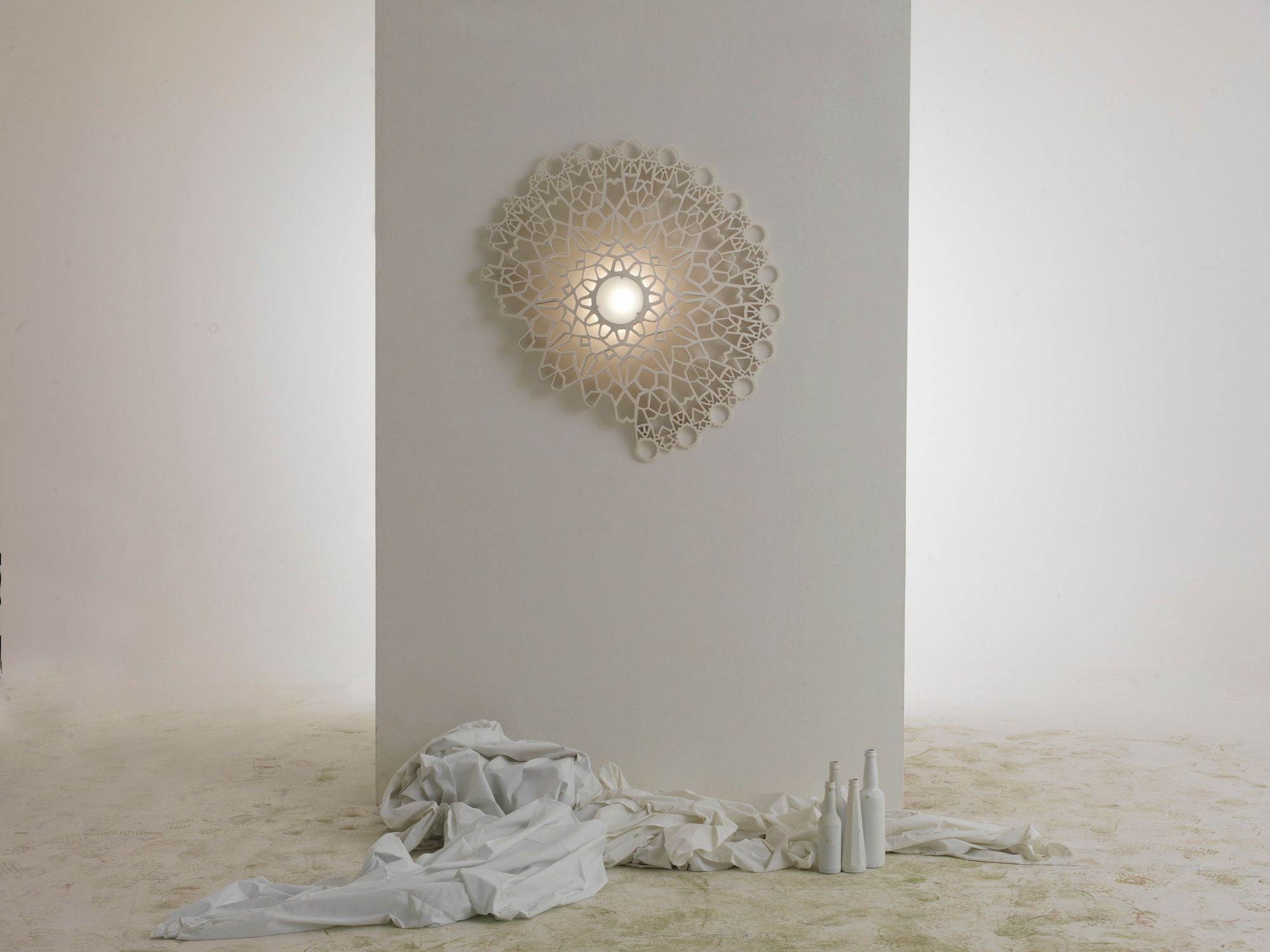 Технический мраморный светодиодный настенный светильник Karman Notredame ARCH-00134208 - Вид №3