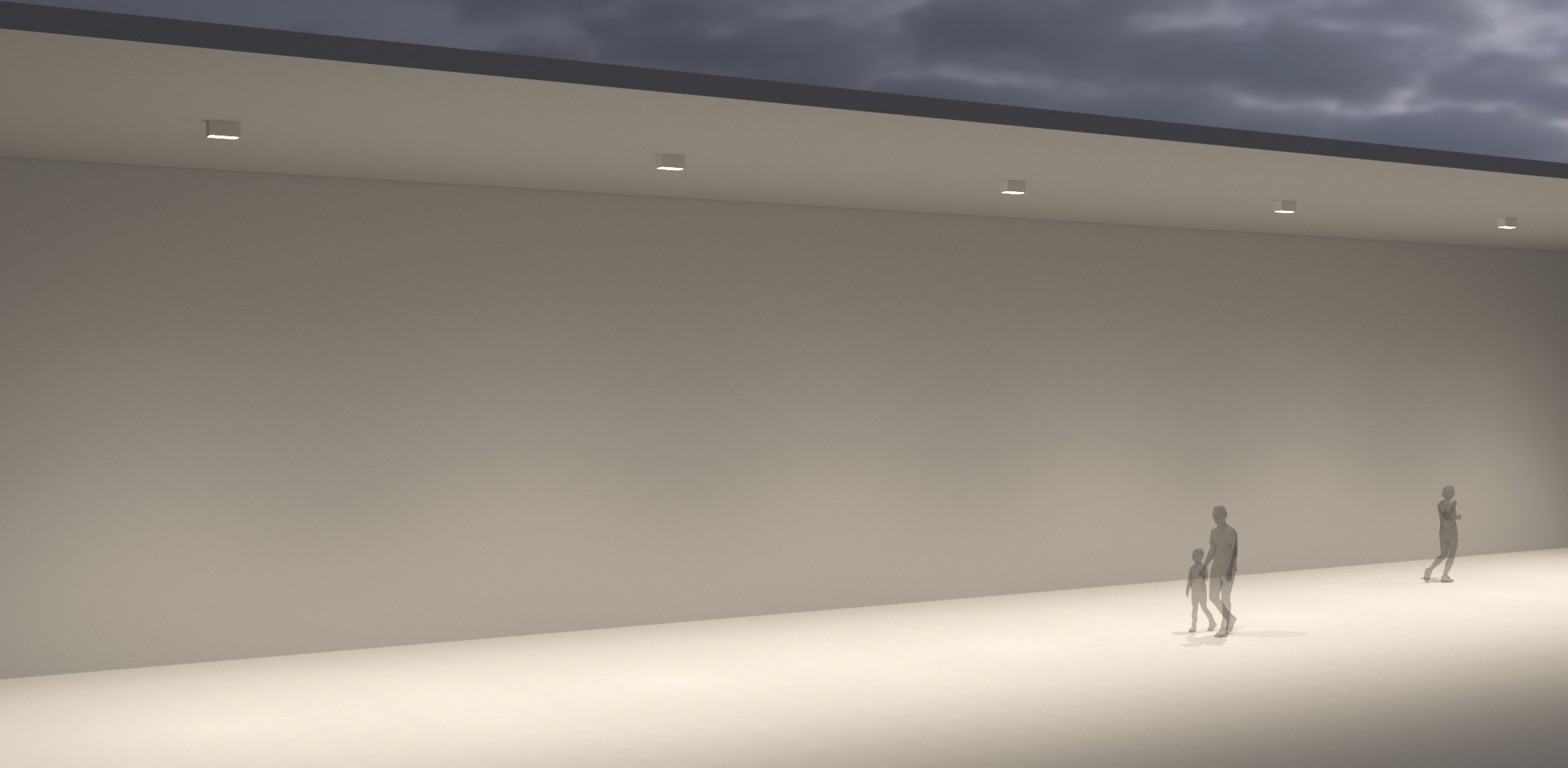 1536610 Потолочный светильник Platek SPECIAL Plafoniera  SPECIAL Ceiling - LED 3000K diffuse  - Вид №3