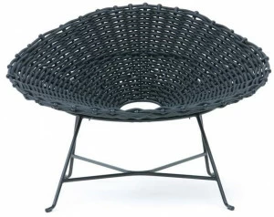 Gervasoni Садовое кресло из стали и пвх Sweet