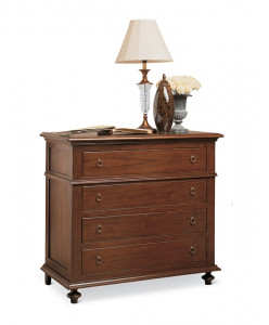 2820 Tifernoit Комод с 4 ящиками, гладкий Zona Notte