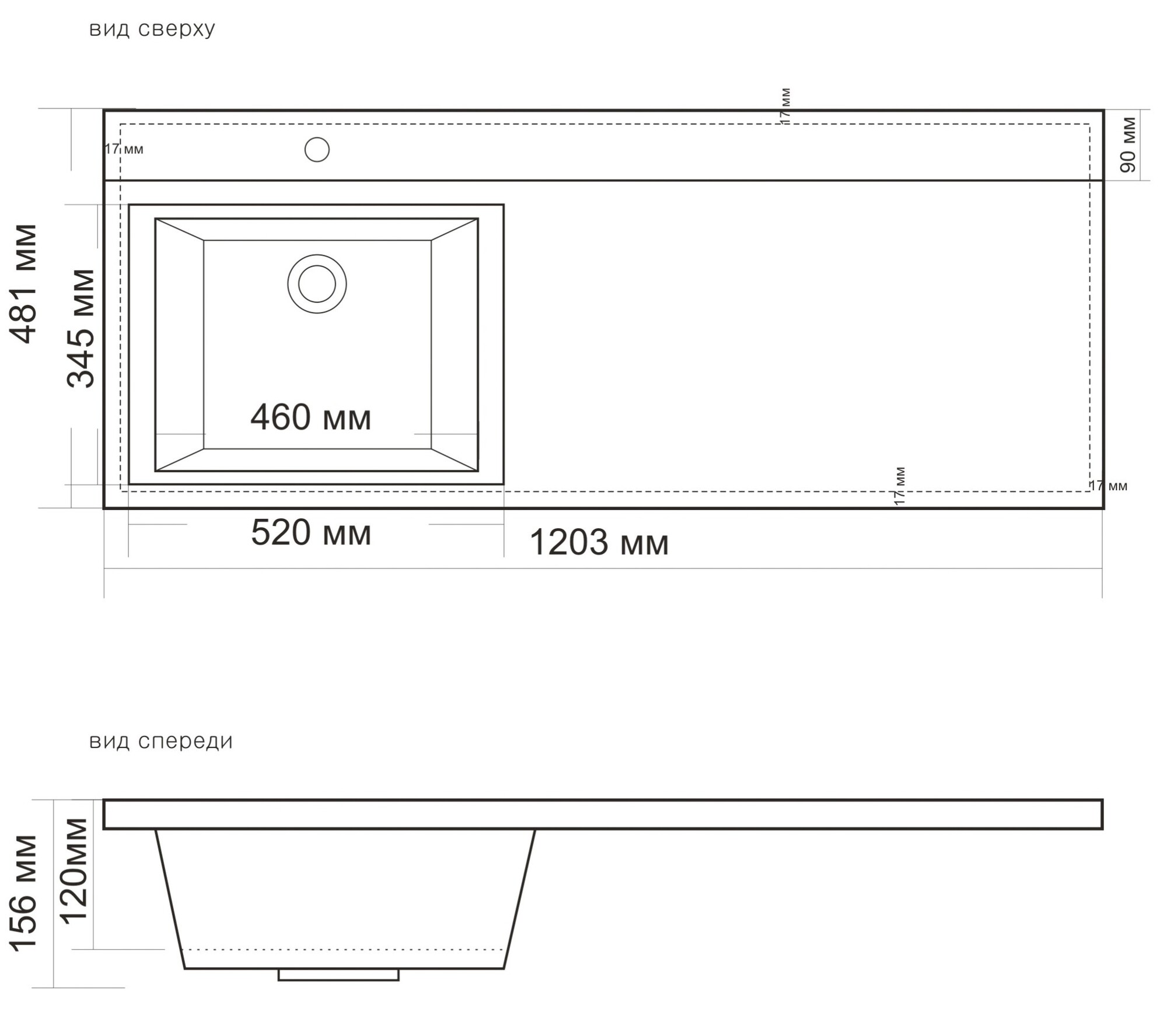 Мебель для ванной под стиральную машину BelBagno KRAFT-LVD-580/1200-2C-PIA-PP  - Вид №6