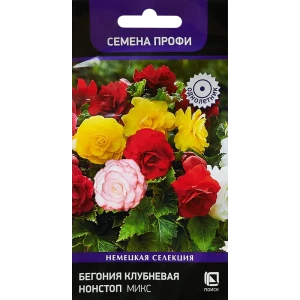 Santreyd Бегония клубневая Нонстоп микс - пышные махровые соцветия 89346627