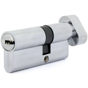 Цилиндр Palladium BK CP, 30x40, ключ/вертушка, цвет хромированный