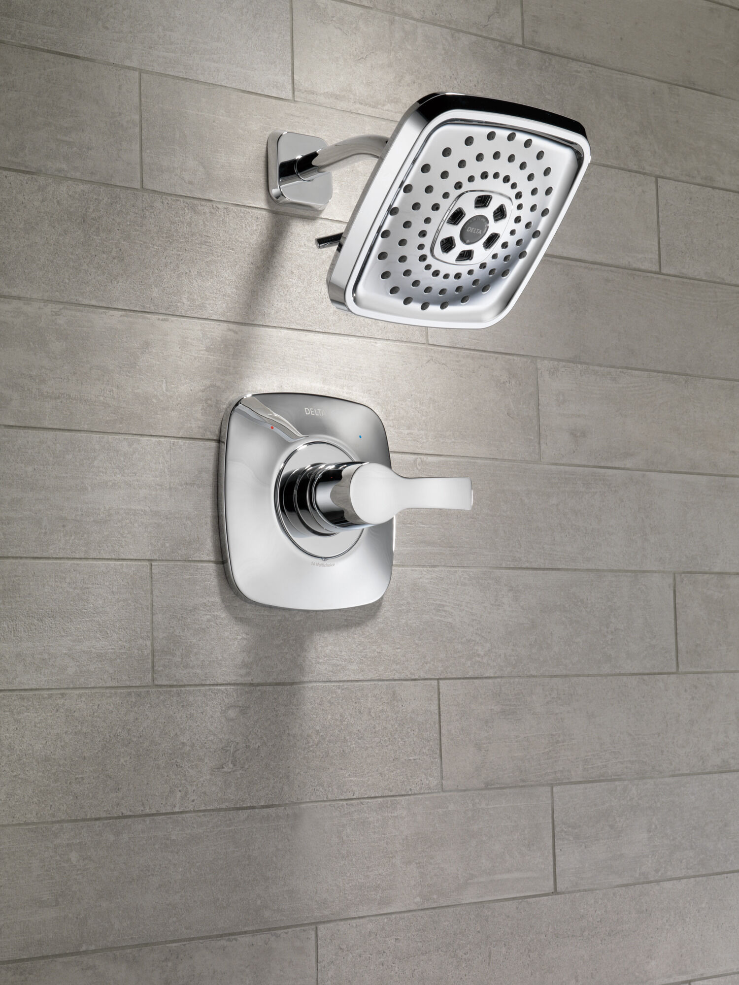 T14252 Накладка для душа Monitor® 14 серии H2Okinetic® Delta Faucet Tesla Хром - Вид №5