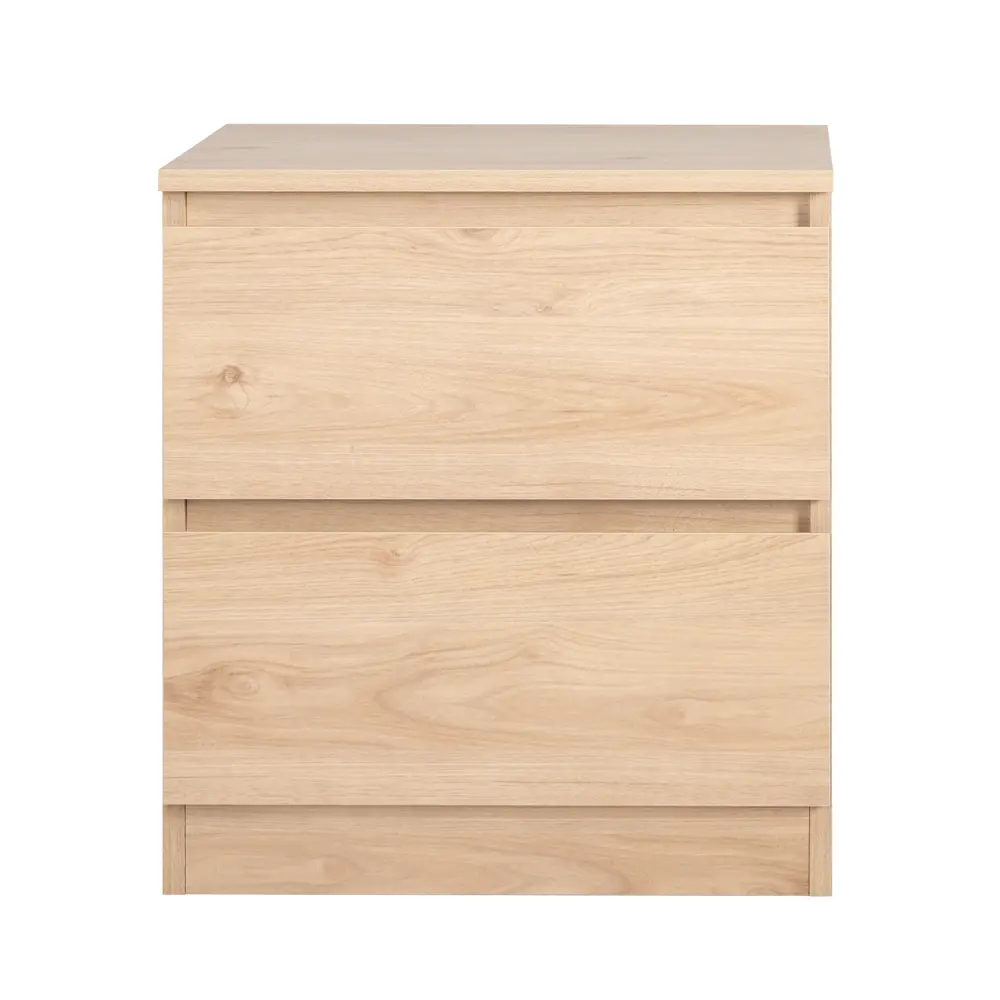 Santreyd — Прикроватная тумба с двумя ящиками в стиле дуб гикори 86188351 STLM-0066673 - Вид №3