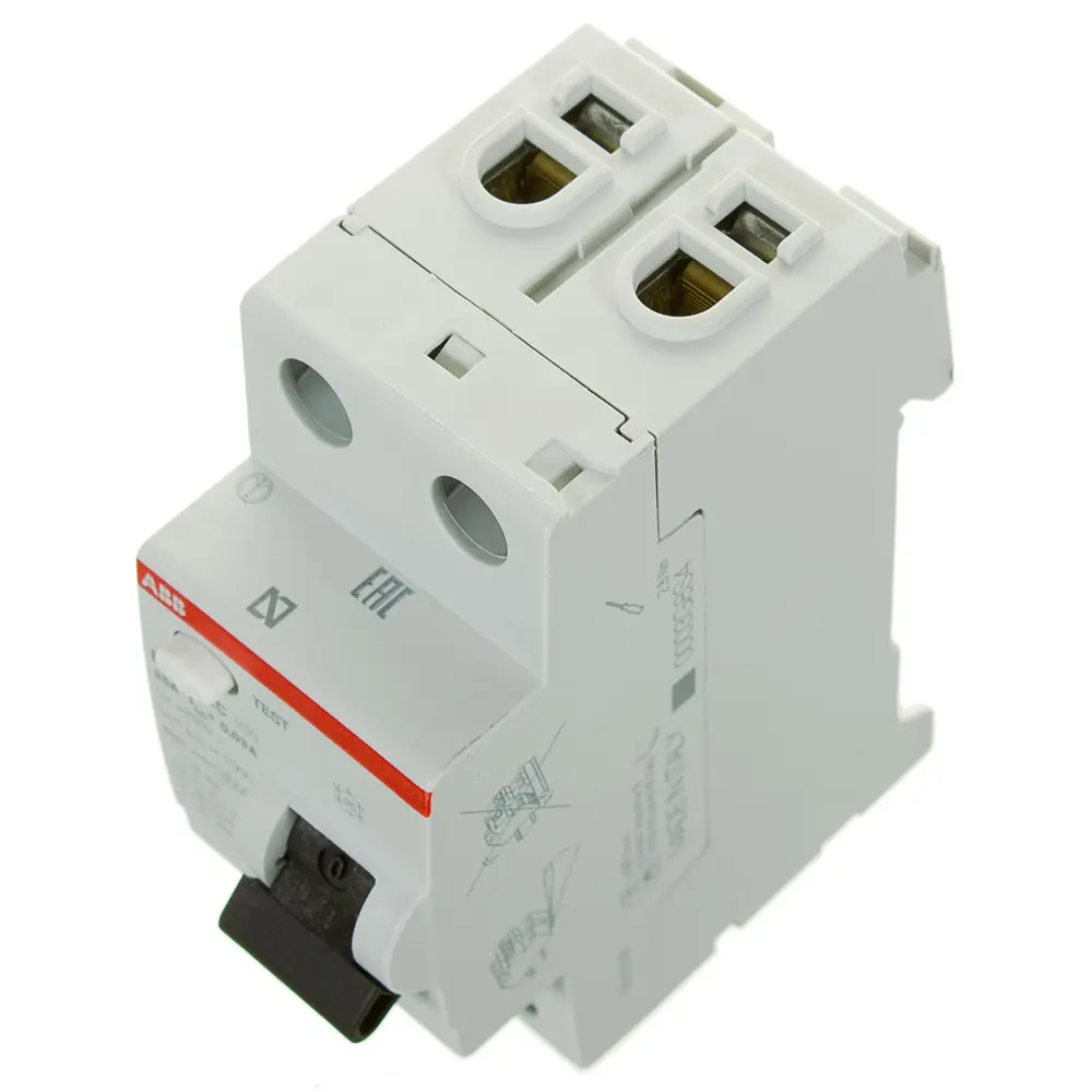 УЗО ABB FH202 1P N 25 А 30 мА 10 кА АС 2CSF202004R1250 10065457 STLM-2110807  - Вид №2