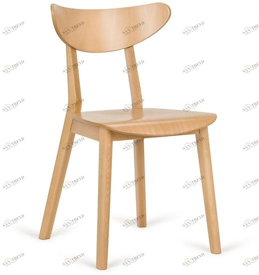 Paged Деревянный стул в современном стиле с открытой спинкой Lof sun-id-1374439