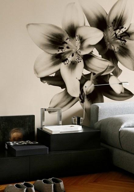 Wall&decò Дизайнерские обои с цветочными мотивами Contemporary wallpaper 2010 sun-id-1489786 - Вид №1