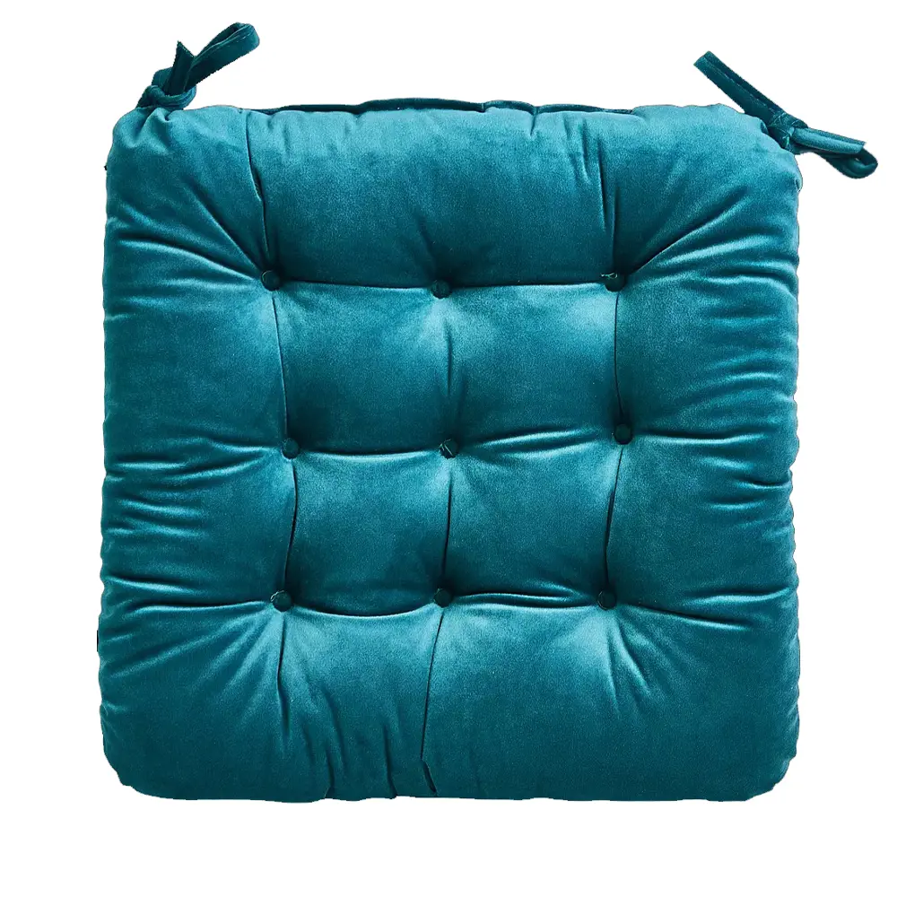 Подушка для стула Seasons Emerald 1 40x36 см цвет темно-бирюзовый 89426638 STLM-2167796 Отсутствует