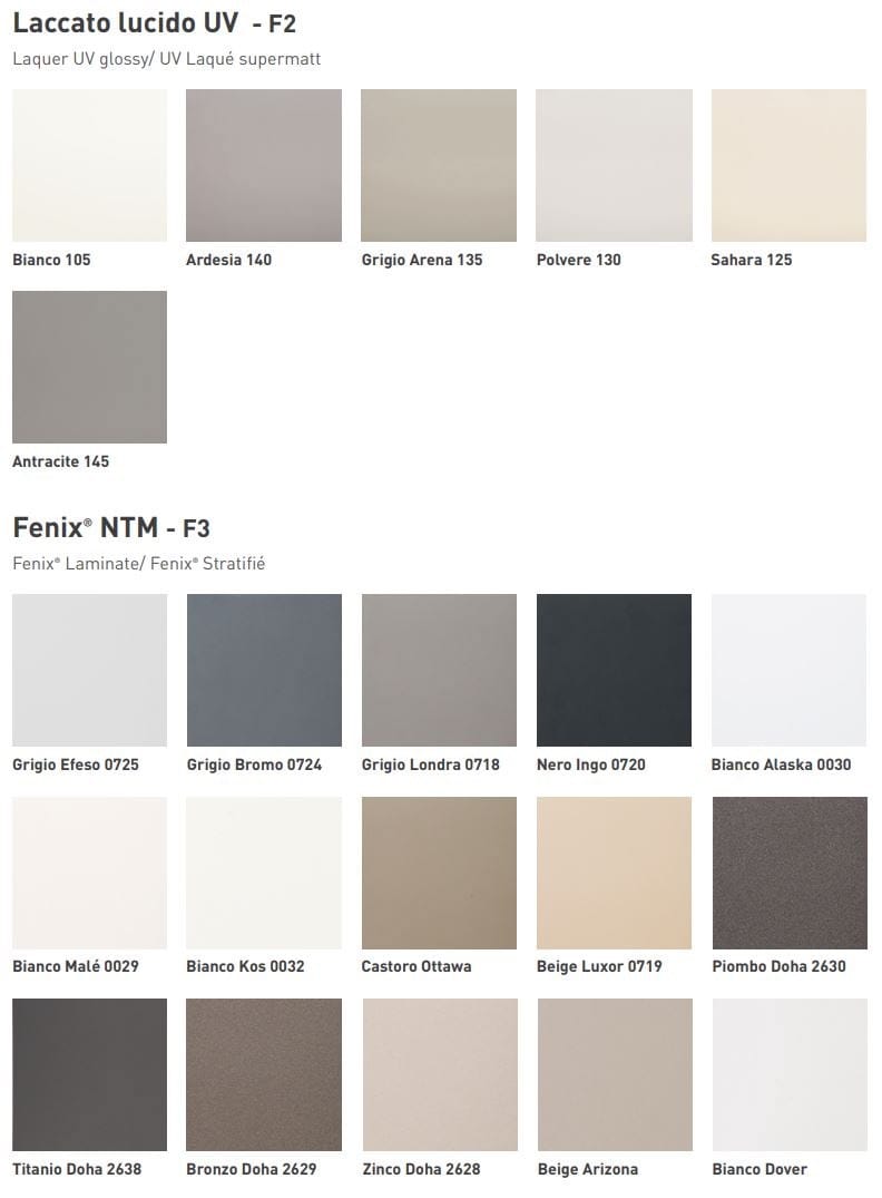 Кухня без ручек с полуостровом Floritelli Cucine ARCH-00124825 - Вид №20