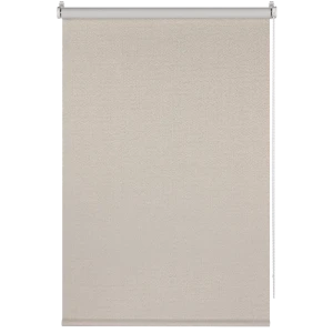 Штора рулонная блэкаут Dublin 110x250 см бежевая
