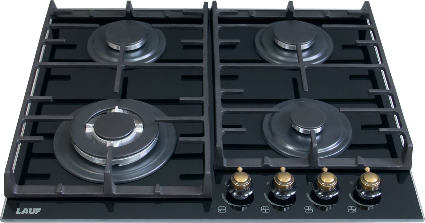 9185559 Газовая варочная поверхность LAUF PG-616BL classic STDN-0101106 - Вид №2