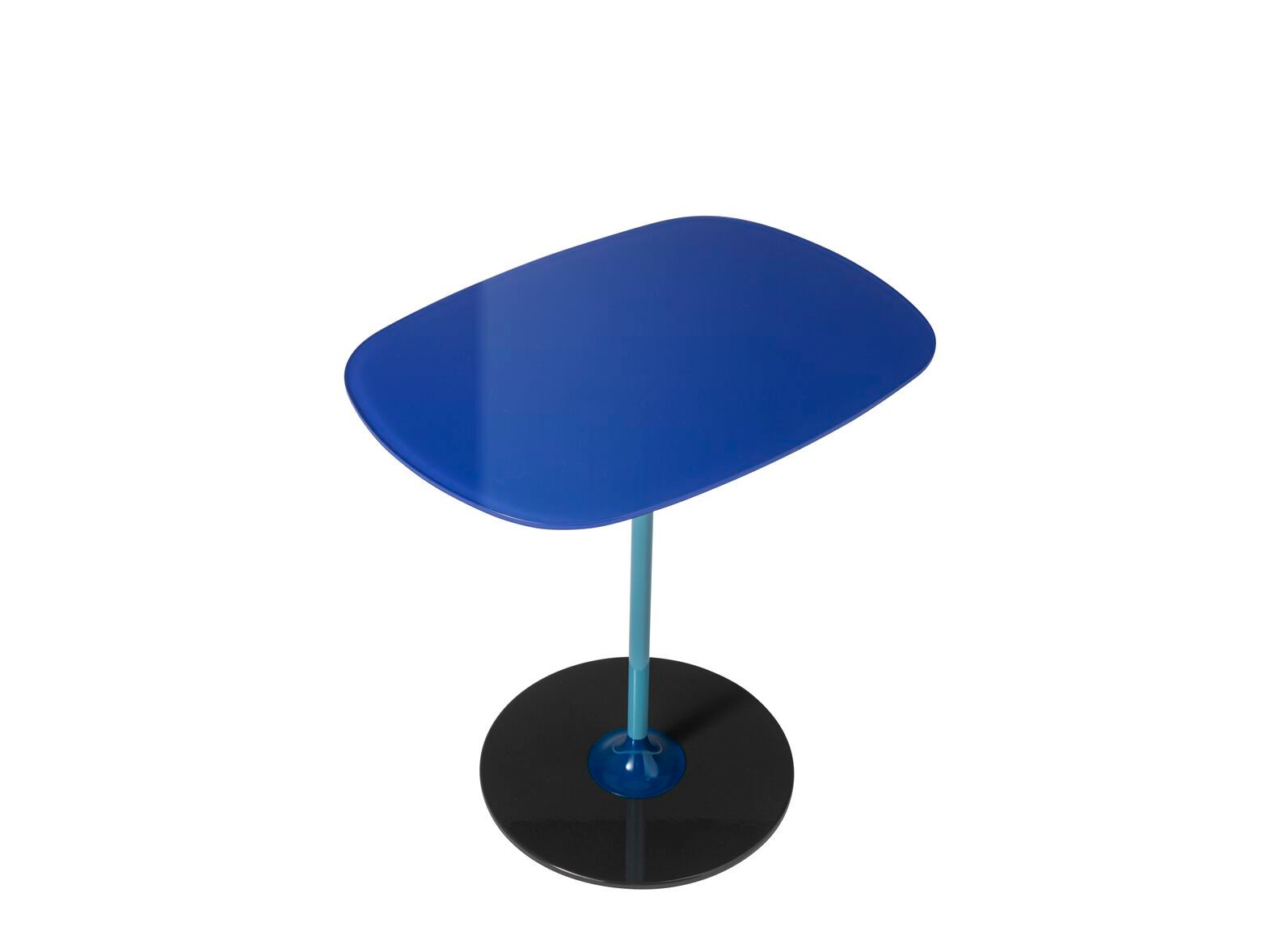 Прямоугольный журнальный столик с хрустальной столешницей и стальным основанием Kartell Тьерри ARCH-00090460 - Вид №33