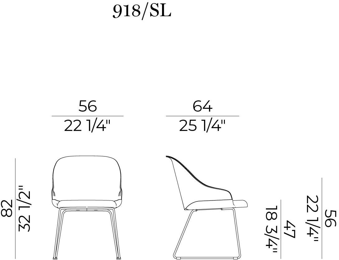 Potocco Стул с обивкой из ткани с подлокотниками Lyz 918 sl - Вид №3