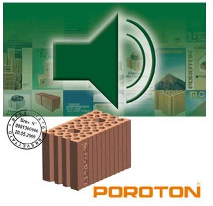Poroton Облегченный звукоизоляционный кирпич sun-id-1480505 - Вид №1