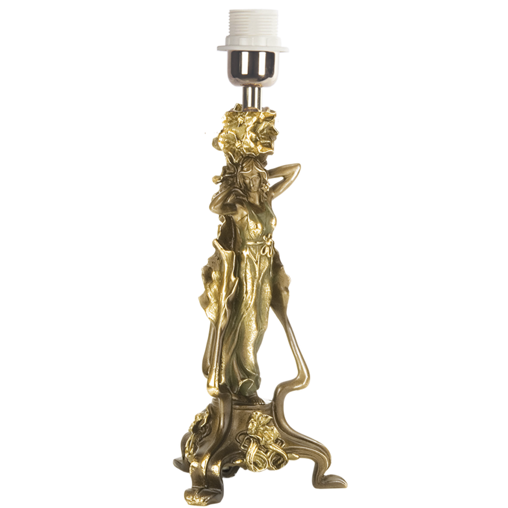 32064,34003 Настольная лампа Флора Бронза Мадлен Поталь BOGACHO 4627138210697, 4627138150955 - Вид №1