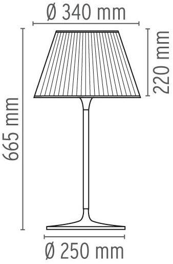 Flos Настольная лампа из стекла Home collection - tavolo F6108000 - Вид №6