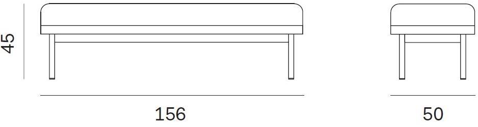 Novamobili Мягкая скамья Details sun-id-1510539 - Вид №1