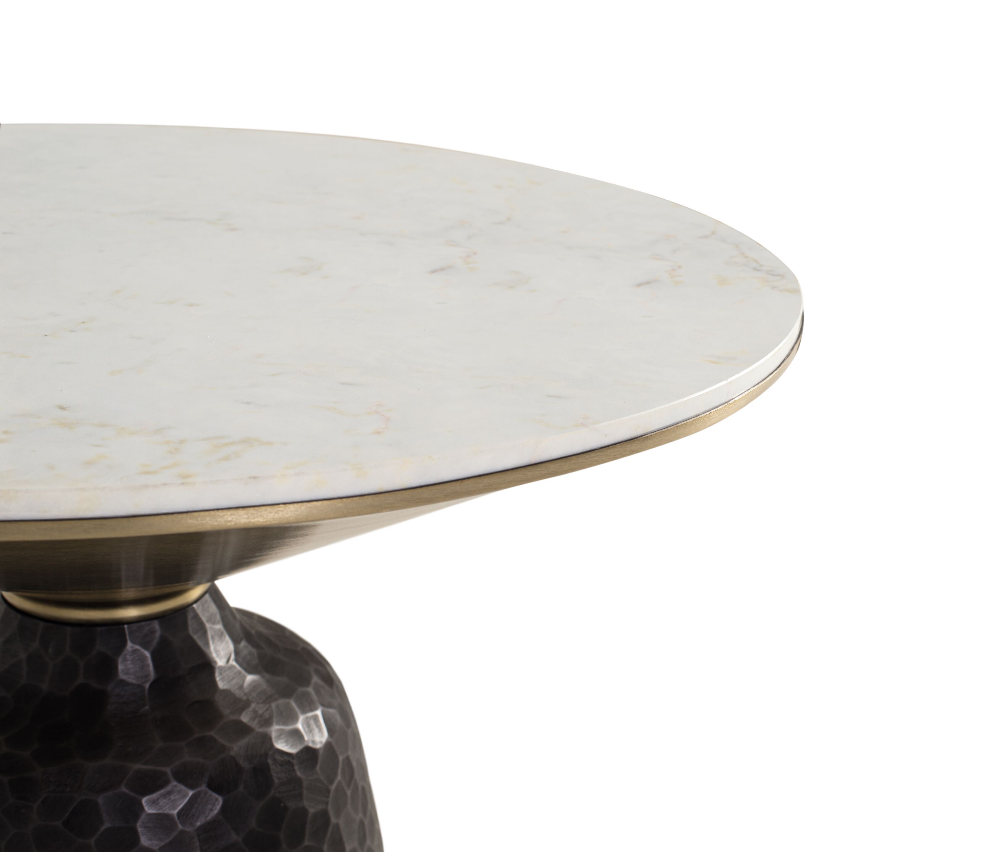 Круглый мраморный журнальный столик Giner y Colomer 1434 ARCH-00125348 - Вид №1
