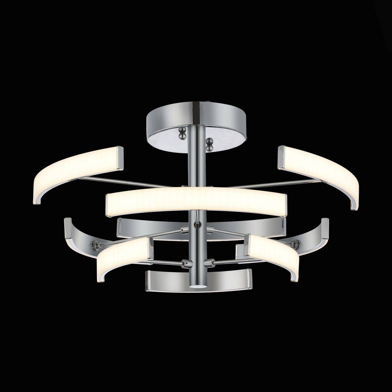 Потолочная светодиодная люстра ST Luce Arco SL912.102.09 ST LUCE ДИЗАЙНЕРСКИЕ, ARCO 059007 Хром  - Вид №1