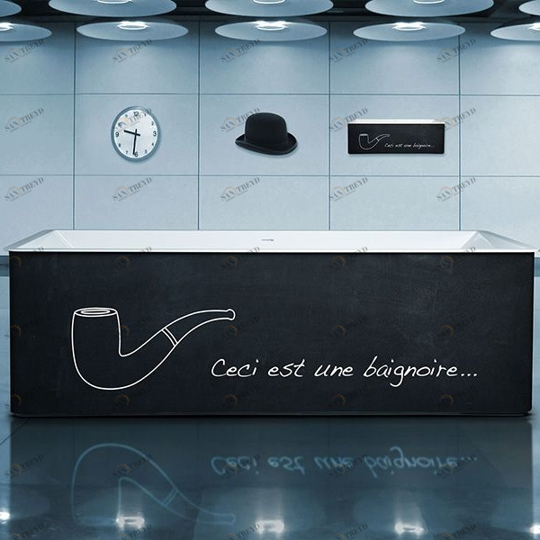 Ванна отдельностоящая Urbain Black Board Aquamass URBAINBLACKBOARD