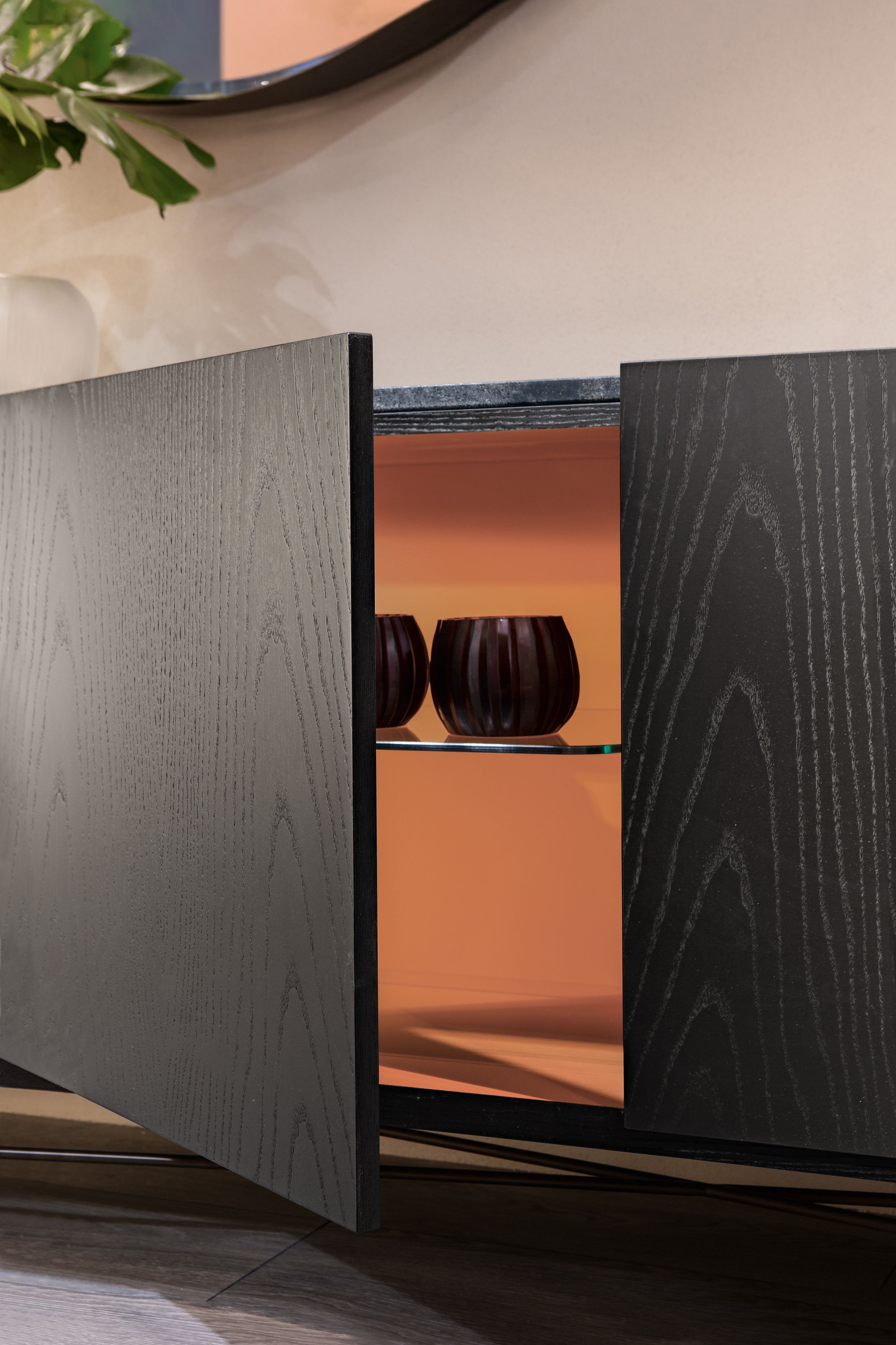 Шкаф из ясеня с распашными дверями Cantori Шанхай ARCH-00048858 - Вид №1