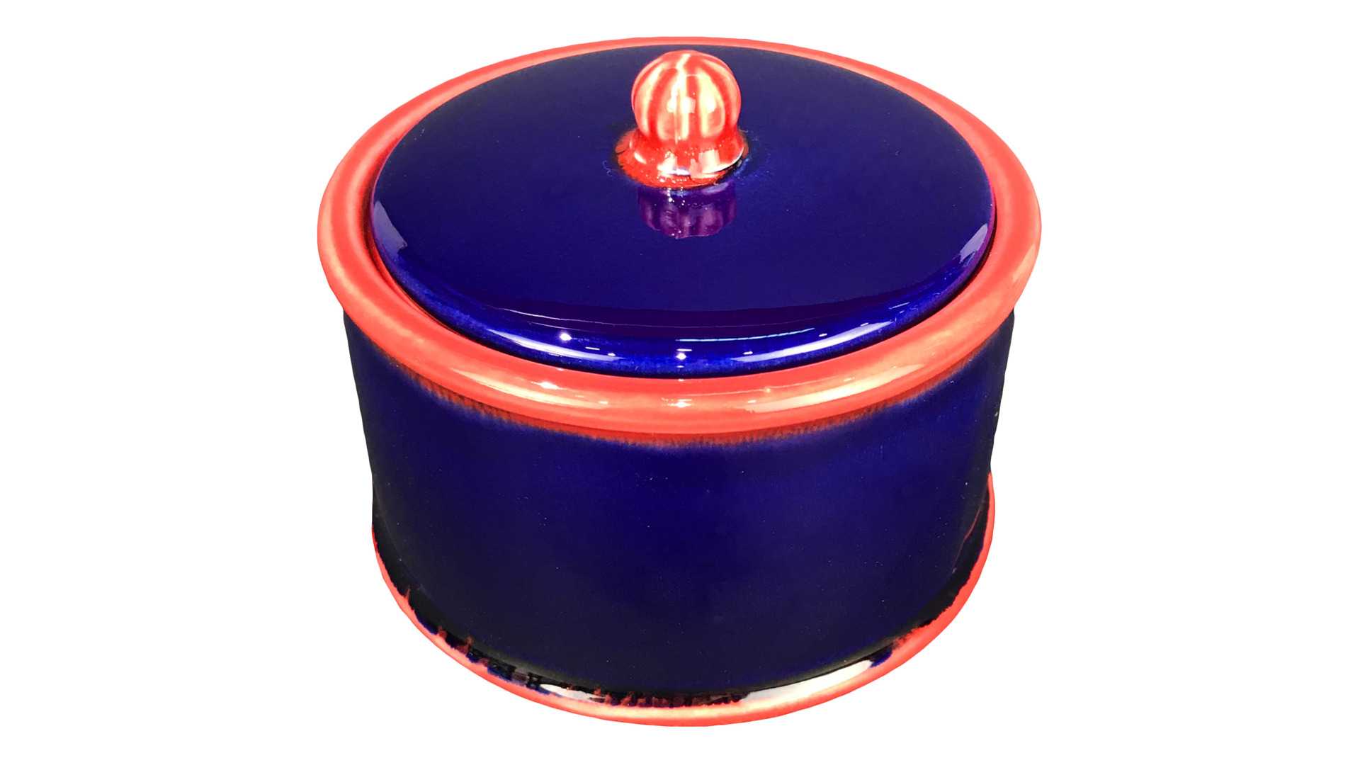 10647648 Романов Фаянс Шкатулка (круглая, однотонная) Фаянс  - Вид №2