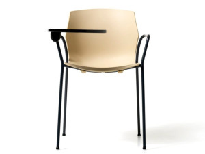 Стул для конференций из полипропилена с опрокидыванием