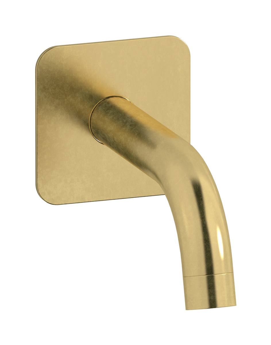 Настенный излив для ванны WE ARE IB id327on_22 Natural Brass Industria