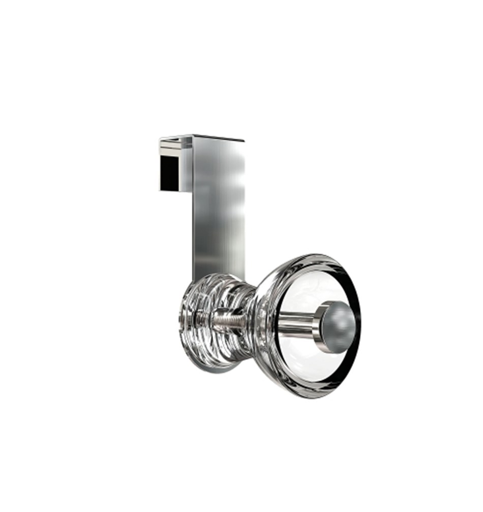 FROST Дверной крючок BLOSSOM » прозрачный / полированный Сталь Прозрачный / полированный BD1055 