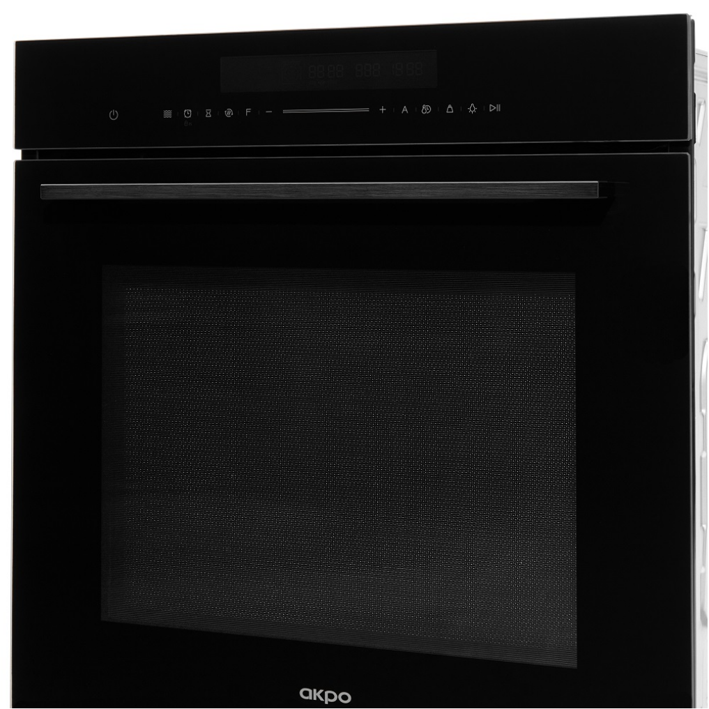9033969 Электрический духовой шкаф Akpo PEA 72M13SSD05 BL черный STDN-0114106 - Вид №2