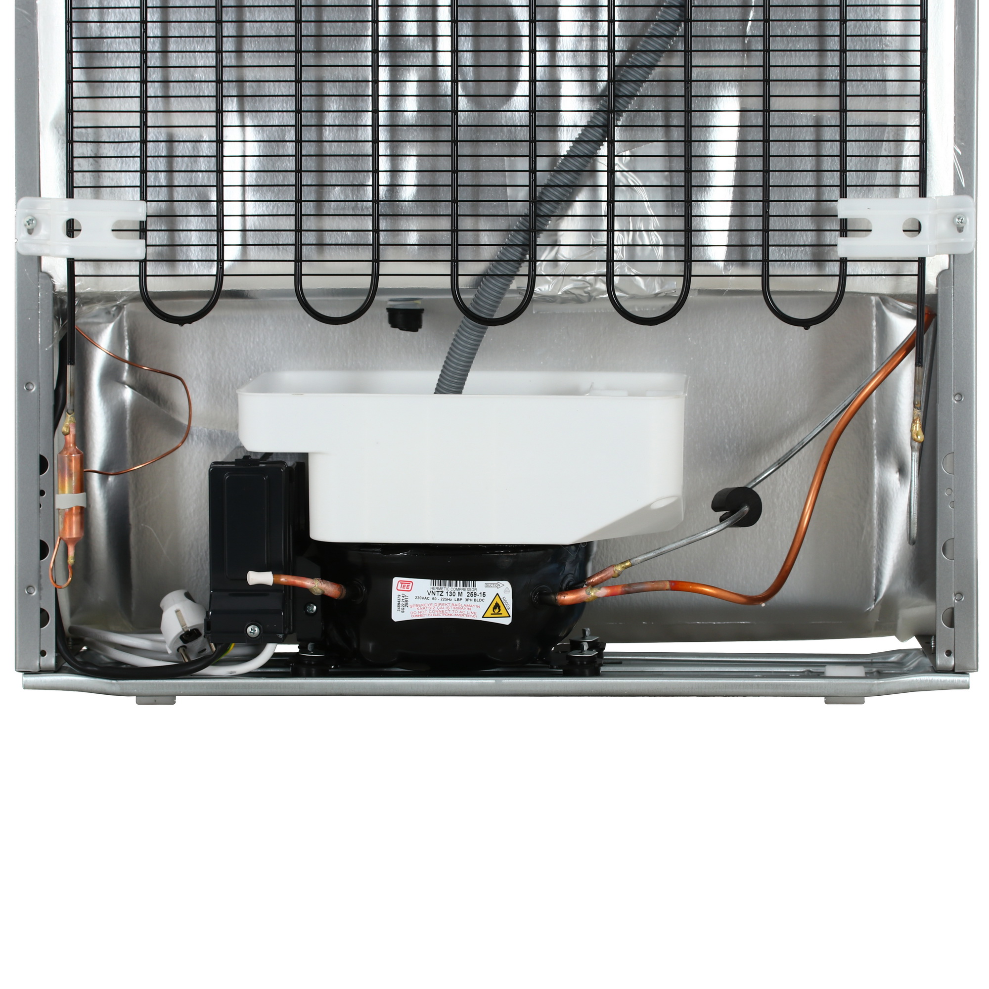 9208976 Холодильник с морозильником   Beko B5RCNK4037ZXBR серый STDN-0068474 - Вид №11