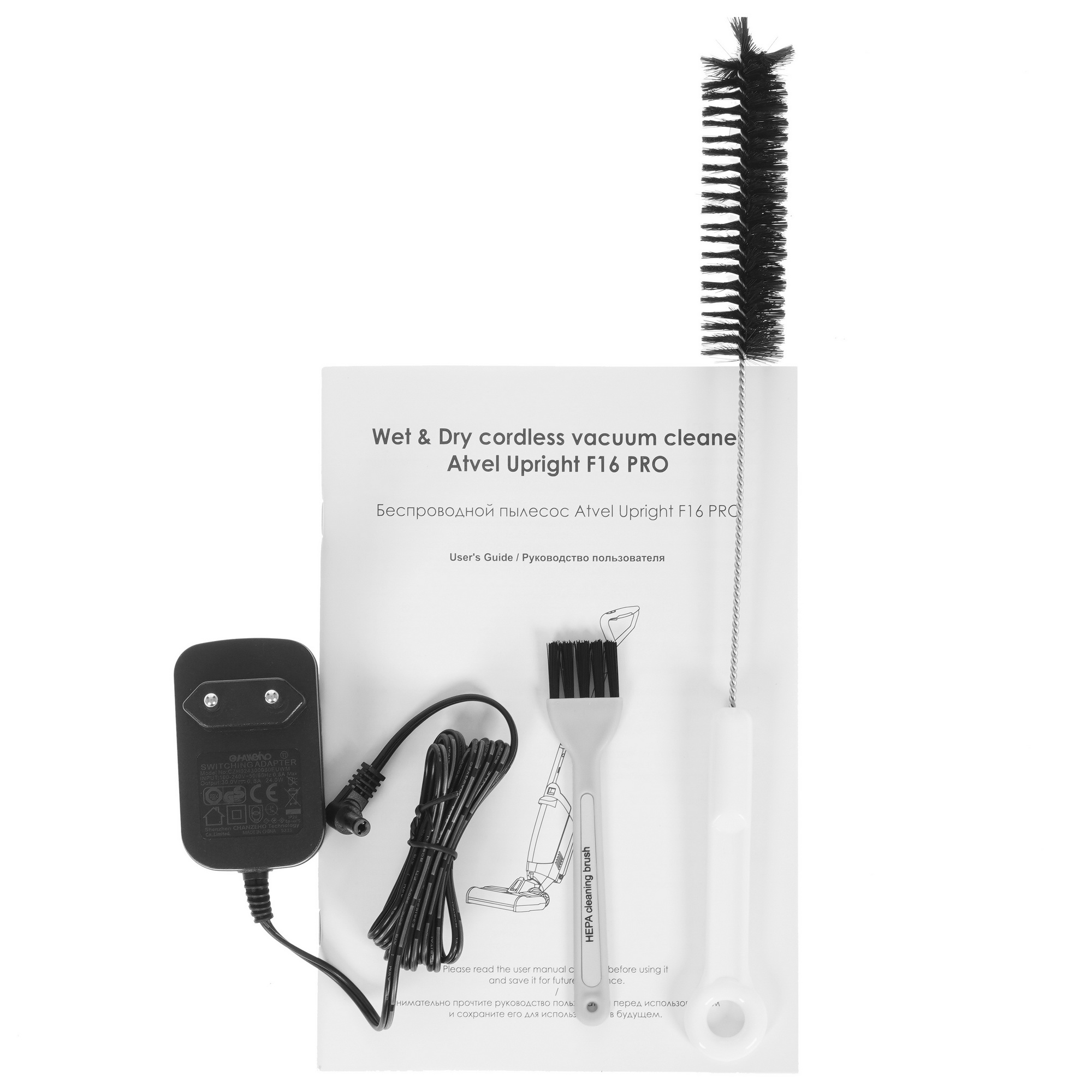 5362347 Моющий пылесос вертикальный   Atvel F16 PRO  черный STDN-0007865 - Вид №9