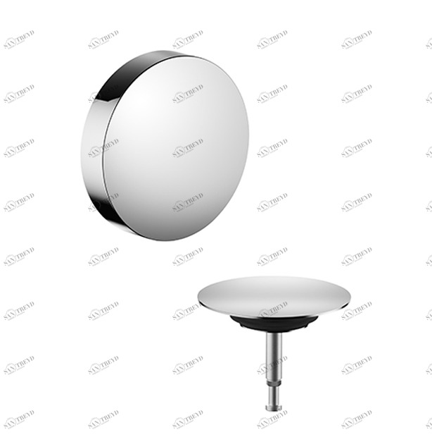 Излив для ванны со сливным/переливным устройством - платина 3624797008 DornBracht 