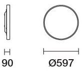 iGuzzini Настенный светильник из метакрилата Isola sun-id-1461490 - Вид №1