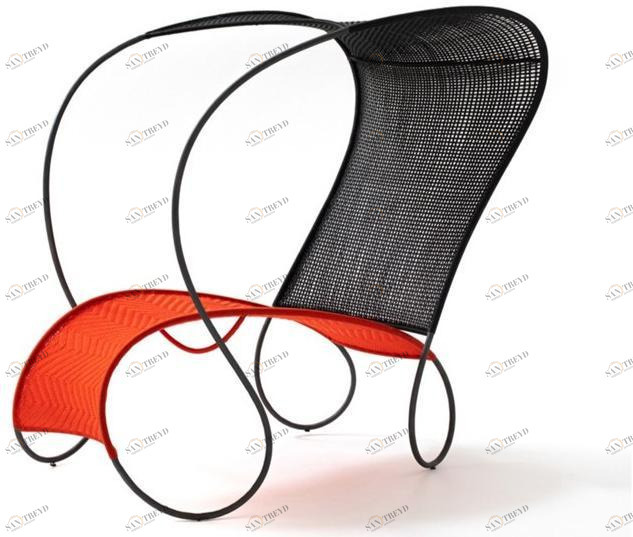 Moroso Садовый шезлонг под навесом из полиэтиленовой нити M'afrique sun-id-1491702