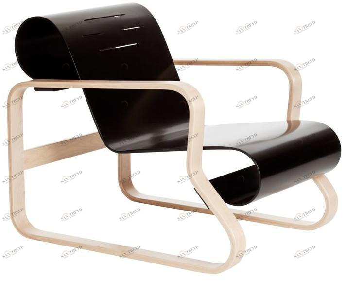 Artek Кресло из дерева с подлокотниками sun-id-1468576